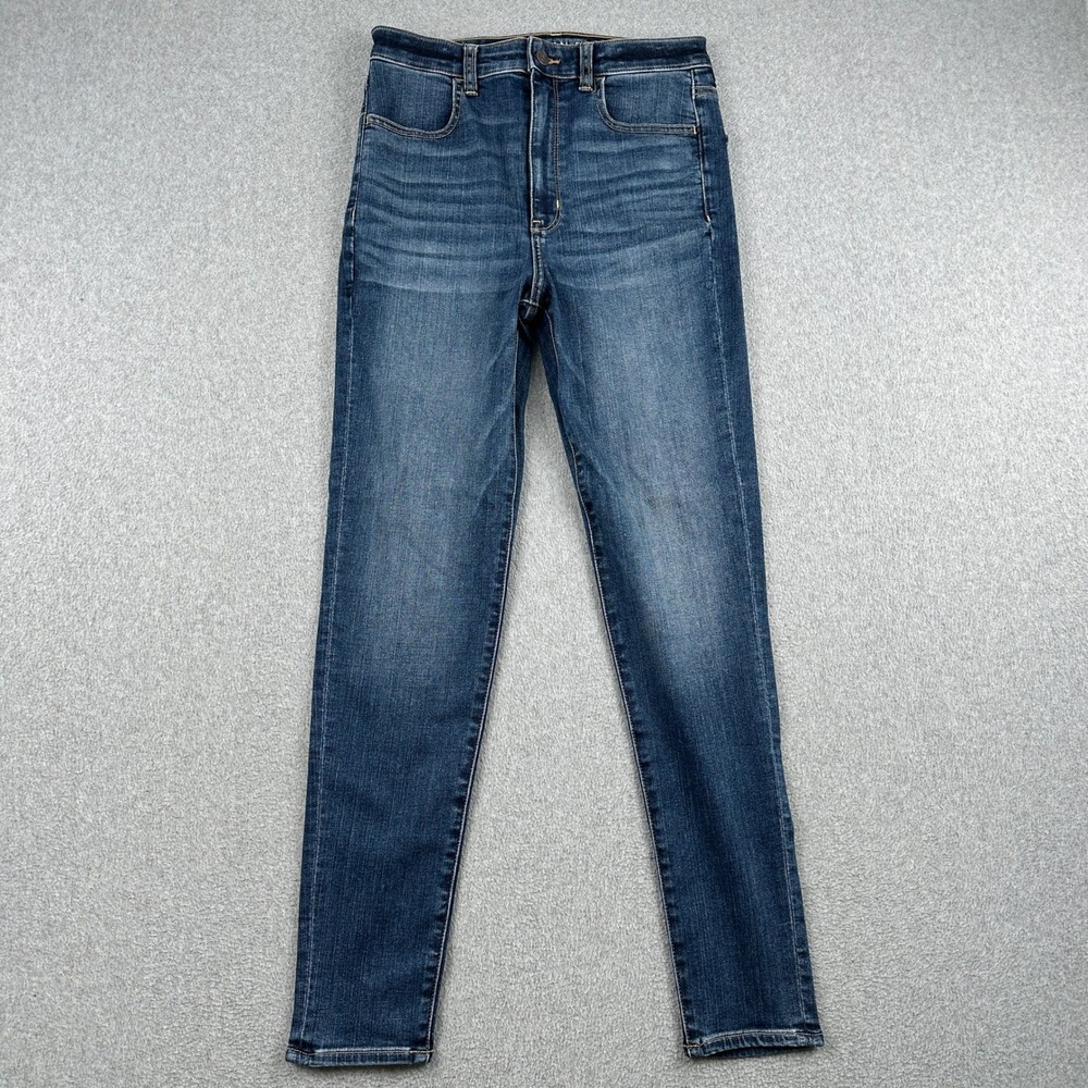 American Eagle Jegging Womens 6 Highest Rise Blue Ne(x)t Level Stretch